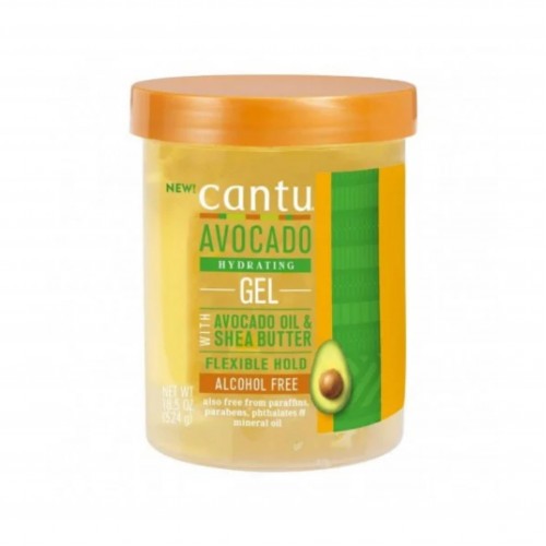 جل الافوكادو المرطب بزيت الافوكادو وزبدة الشيا كانتو 524 غ جل الافوكادو المرطب بزيت الافوكادو وزبدة الشيا كانتو 524 غ