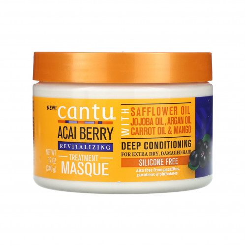 ماسك اساي بيري لتجديد وعلاج الشعر من كانتو - 340جم ماسك اساي بيري لتجديد وعلاج الشعر من كانتو - 340جم