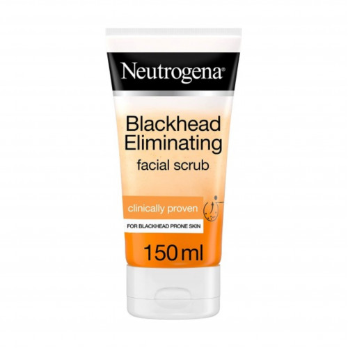 نيتروجينا، مقشر للوجه، لإزالة الرؤوس السوداء مع حمض الساليسيليك المنقي - 150 مل