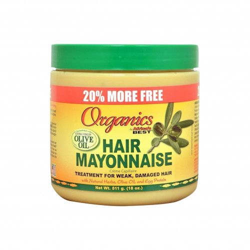 افريكاس بيست ماسك مايونيز عضوي للشعر التالف - 511 مل افريكاس بيست ماسك مايونيز عضوي للشعر التالف - 511 مل