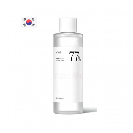 تونر الهارت ليف 77% لتهدئة البشرة من انوا - 250مل تونر الهارت ليف 77% لتهدئة البشرة من انوا - 250مل