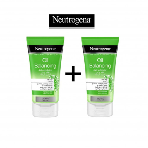 المقشر اليومي للوجه بالليمون من نيتروجينا 1+1 مجانًا المقشر اليومي للوجه بالليمون من نيتروجينا 1+1 مجانًا