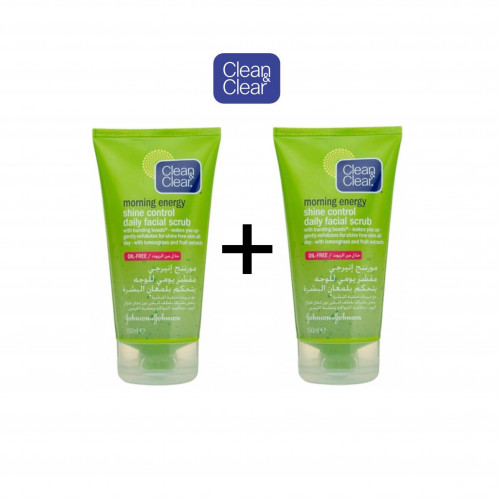 مقشر يومي للوجه بالليمون للمعان البشرة من كلين اند كلير 1+1 مجانًا مقشر يومي للوجه بالليمون للمعان البشرة من كلين اند كلير 1+1 مجانًا