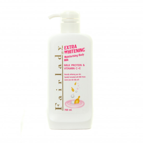 لوشن الحليب لتفتيح وترطيب الجسم من فير ليدي 700 مل لوشن الحليب لتفتيح وترطيب الجسم من فير ليدي 700 مل