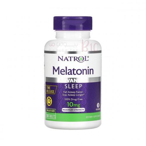 ميلاتونين سليب إصدار زمني، 10 ملغ، 100 قرص ميلاتونين سليب إصدار زمني، 10 ملغ، 100 قرص