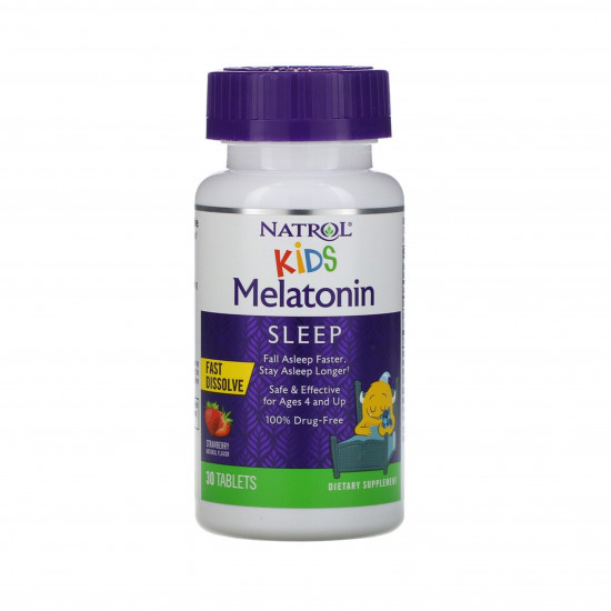 حبوب ميلاتونين للاطفال 30 قرص من ناترول حبوب ميلاتونين للاطفال 30 قرص من ناترول