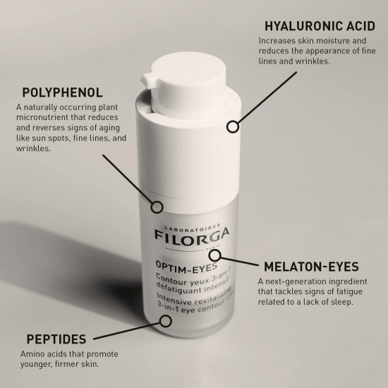 كريم 3 في 1 لمحيط العين من فليورجا - 15 مل كريم 3 في 1 لمحيط العين من فليورجا - 15 مل