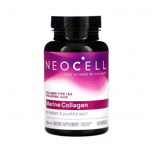 كولاجين بحري من نيوسيل ، 120 كبسولة كولاجين بحري من نيوسيل ، 120 كبسولة