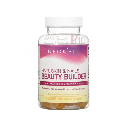 نيوسيل مكمل غذائي للشعر ، والبشرة  والأظافر  بالليمون ، 60 علكة