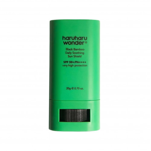 واقي الشمس اليومي المهدئ بالخيزران الاسود بعامل حماية 50 من هاروهارو 20ج واقي الشمس اليومي المهدئ بالخيزران الاسود بعامل حماية 50 من هاروهارو 20ج