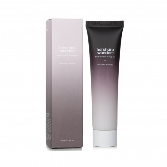 جل تقشير ناعم من الأرز الأسود هارو هارو - 100 مل جل تقشير ناعم من الأرز الأسود هارو هارو - 100 مل