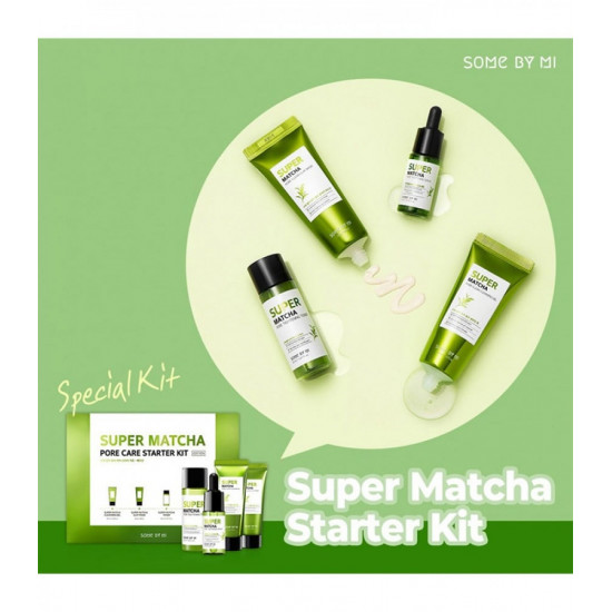 مجموعة سوبر ماتشا للعناية بالمسام من سوم باي مي مجموعة سوبر ماتشا للعناية بالمسام من سوم باي مي