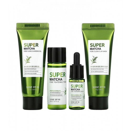 مجموعة سوبر ماتشا للعناية بالمسام من سوم باي مي مجموعة سوبر ماتشا للعناية بالمسام من سوم باي مي