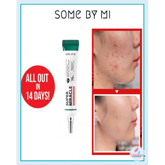 كريم المعجزة سبوت اول كيل لعلاج حب الشباب من سوم باي مي - 30 مل كريم المعجزة سبوت اول كيل لعلاج حب الشباب من سوم باي مي - 30 مل