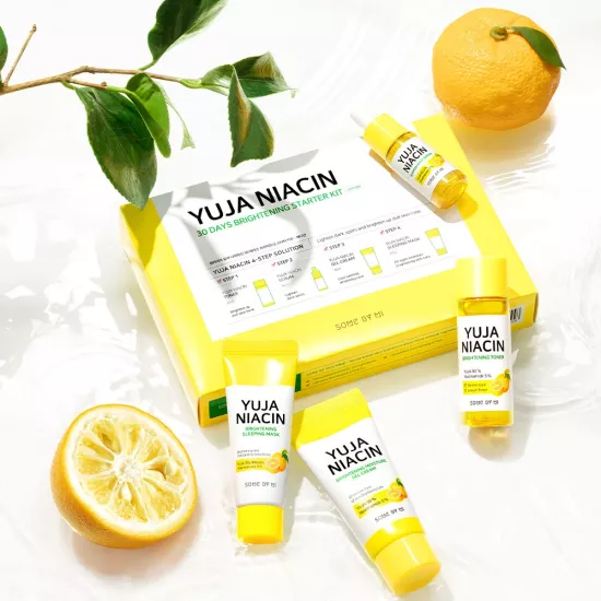 مجموعة يوجا نياسين لتفتيح البشرة 30 يوما من سوم باي مي - 4 قطع مجموعة يوجا نياسين لتفتيح البشرة 30 يوما من سوم باي مي - 4 قطع