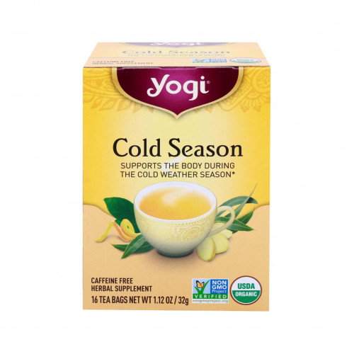 شاي عضوي لموسم البرد من يوجي 16 كيس