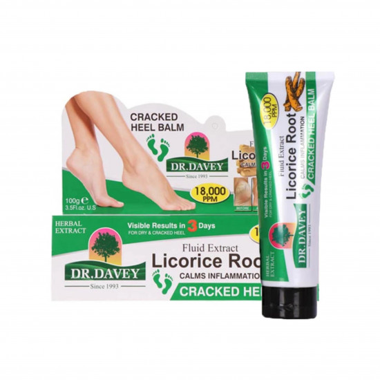 كريم عرق السوس للقدمين من دكتور ديفي 100 جرام كريم عرق السوس للقدمين من دكتور ديفي 100 جرام