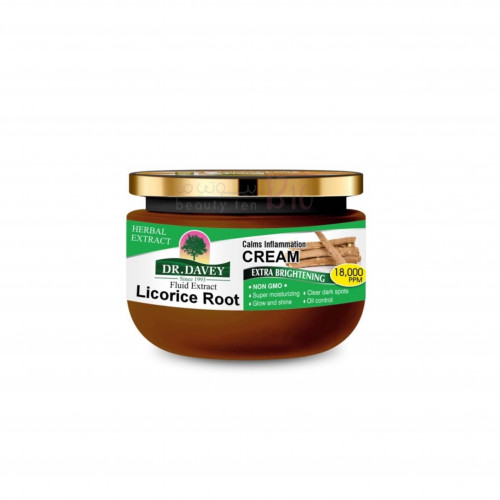 كريم تفتيح إضافي لجذور عرق السوس من دكتور ديفي