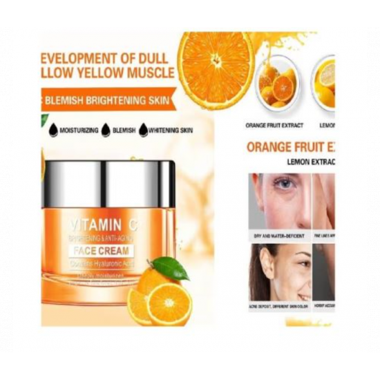 كريم الوجه بالفيتامين سي من دكتور ديفي 50جم كريم الوجه بالفيتامين سي من دكتور ديفي 50جم