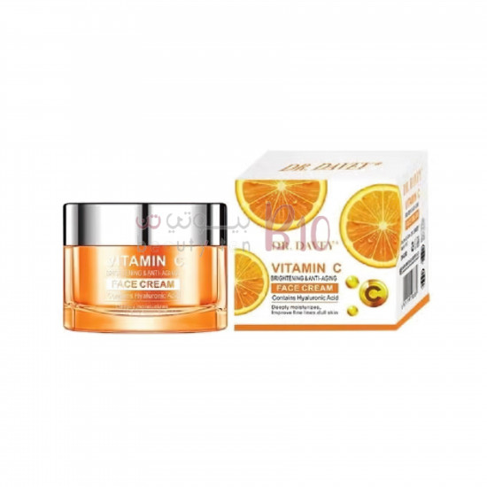 كريم الوجه بالفيتامين سي من دكتور ديفي 50جم كريم الوجه بالفيتامين سي من دكتور ديفي 50جم