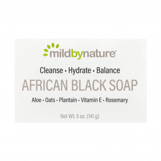 قالب صابون اسود أفريقي من ميلز باي ناتشور 141 جم