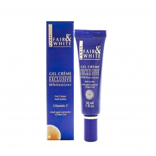 كريم جل ايكسكلوسيف للتفتيح بفيتامين سي من فير آند وايت- 30مل كريم جل ايكسكلوسيف للتفتيح بفيتامين سي من فير آند وايت- 30مل