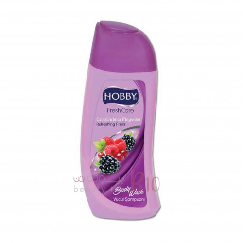صابون سائل للاستحمام بتوت العليق والتوت الأسود من هوبي 500مل صابون سائل للاستحمام بتوت العليق والتوت الأسود من هوبي 500مل