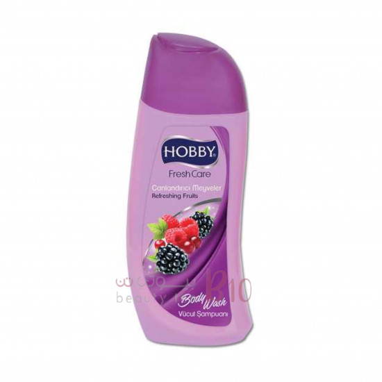 صابون سائل للاستحمام بتوت العليق والتوت الأسود من هوبي 500مل صابون سائل للاستحمام بتوت العليق والتوت الأسود من هوبي 500مل