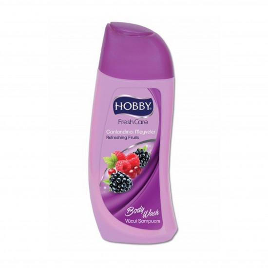 صابون سائل للاستحمام بتوت العليق والتوت الأسود من هوبي 500مل صابون سائل للاستحمام بتوت العليق والتوت الأسود من هوبي 500مل