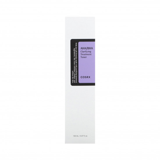 AHA/BHA، تونر معالج ومنقي للبشرة من كوسركس 150 مل AHA/BHA، تونر معالج ومنقي للبشرة من كوسركس 150 مل