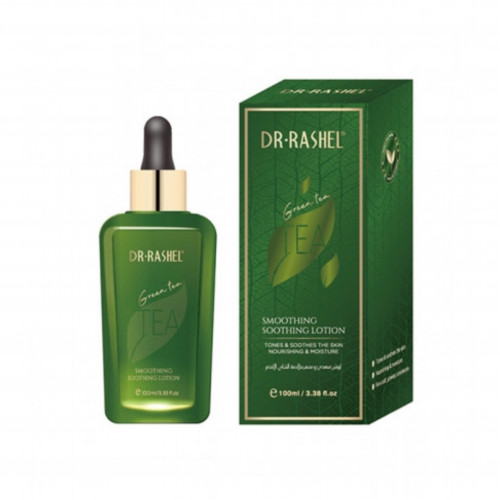لوشن الوجه المهدئ والمنعم بخلاصة الشاي الأخضر من د. راشيل 100مل لوشن الوجه المهدئ والمنعم بخلاصة الشاي الأخضر من د. راشيل 100مل