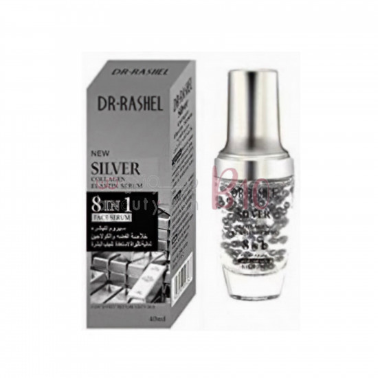 سيروم دكتور راشيل للتبييض وشد الوجه بخلاصة الفضة والكولاجين المضاد للشيخوخة -40مل سيروم دكتور راشيل للتبييض وشد الوجه بخلاصة الفضة والكولاجين المضاد للشيخوخة -40مل