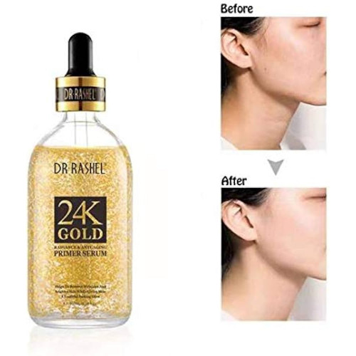 سيروم برايمر بالذهب عيار 24 المضاد للتجاعيد من د. راشيل - 100مل سيروم برايمر بالذهب عيار 24 المضاد للتجاعيد من د. راشيل - 100مل