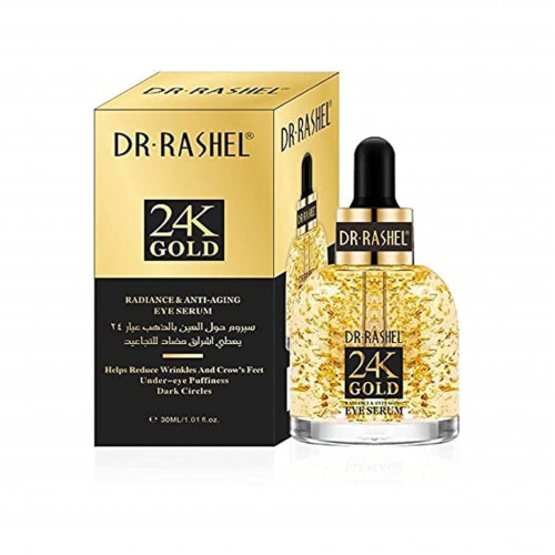 سيروم حول العين بالذهب عيار 24 المضاد للتجاعيد من د. راشيل - 30مل سيروم حول العين بالذهب عيار 24 المضاد للتجاعيد من د. راشيل - 30مل