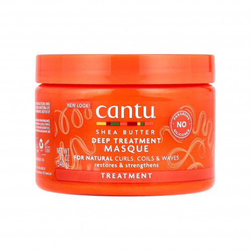 قناع العلاج العميق بزبدة الشيا للشعر الطبيعي من كانتو (340 جم) قناع العلاج العميق بزبدة الشيا للشعر الطبيعي من كانتو (340 جم)