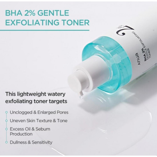 تونر مقشر BHA 2% لطيف من انوا , 150مل تونر مقشر BHA 2% لطيف من انوا , 150مل