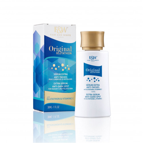 فير اند وايت جلوتاثيون سيروم اكسترا مضاد للبقع الداكنة 30 مل فير اند وايت جلوتاثيون سيروم اكسترا مضاد للبقع الداكنة 30 مل