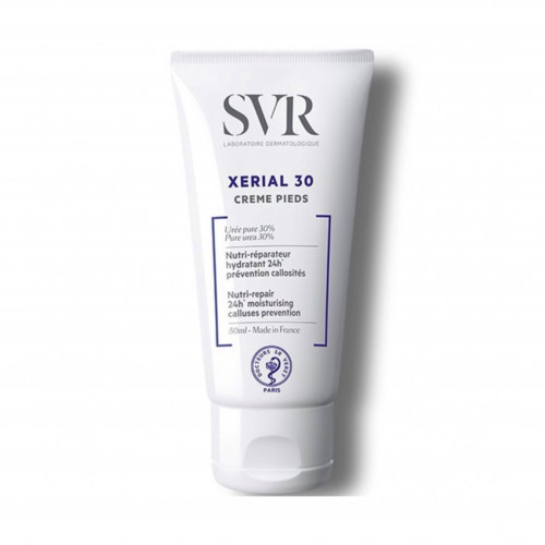 SVR Xerial 30 كريم للقدمين لمعالجة البشرة القاسية والسميكة والمتصلبة - 50 مل SVR Xerial 30 كريم للقدمين لمعالجة البشرة القاسية والسميكة والمتصلبة - 50 مل