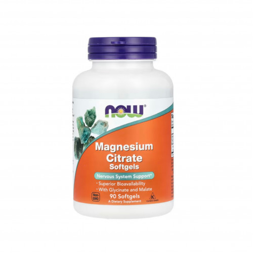 سترات المغنيسيوم،90 كبسولة هلامية سترات المغنيسيوم،90 كبسولة هلامية