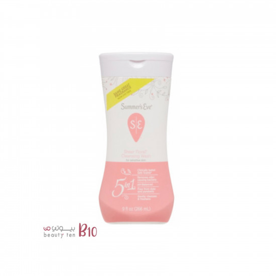 غسول المنطقة الحساسة برائحة الازهار من سمر ايف - 266مل غسول المنطقة الحساسة برائحة الازهار من سمر ايف - 266مل