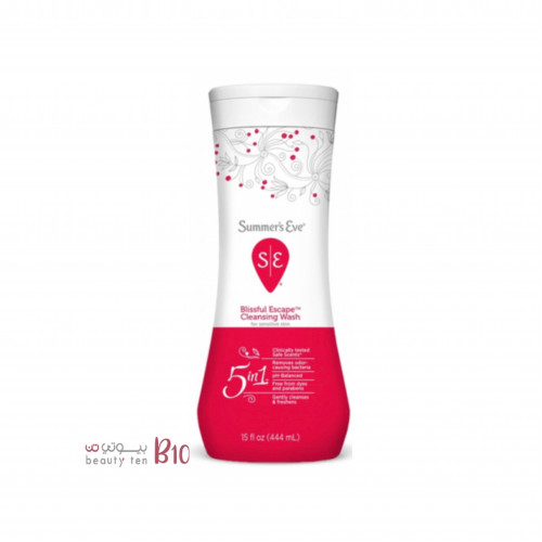 غسول المنطقة الحساسة بخلاصة التفاح المنعش للبشرة الحساسة من سمرز ايف- 444مل
