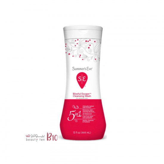 غسول المنطقة الحساسة بخلاصة التفاح المنعش للبشرة الحساسة من سمرز ايف- 444مل غسول المنطقة الحساسة بخلاصة التفاح المنعش للبشرة الحساسة من سمرز ايف- 444مل