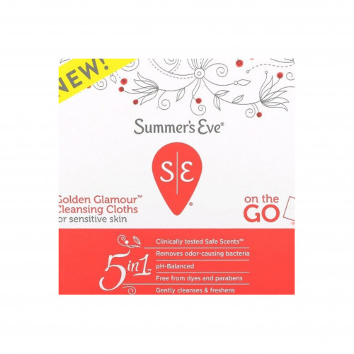 مناديل قماشية مبللة للمنطقة الحساسة غولدن غلامور للبشرة الحساسة سمرز إيف - 16 منديل مناديل قماشية مبللة للمنطقة الحساسة غولدن غلامور للبشرة الحساسة سمرز إيف - 16 منديل