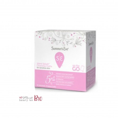 مناديل قماشية مبللة للمنطقة الحساسة أيس لاند سبلاش الحساسة سمرز إيف - 16 منديل مناديل قماشية مبللة للمنطقة الحساسة أيس لاند سبلاش الحساسة سمرز إيف - 16 منديل