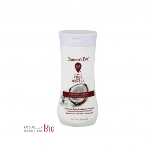 غسول المنطقة الحساسة لطيف بماء جوز الهند للبشرة الحساسة من سمرز ايف -- 354 مل غسول المنطقة الحساسة لطيف بماء جوز الهند للبشرة الحساسة من سمرز ايف -- 354 مل