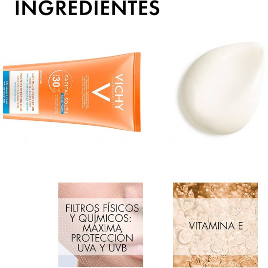 فيشي كريم كابيتال سوليل SPF30 واقي الشمس للوجه و الجسم 200مل فيشي كريم كابيتال سوليل SPF30 واقي الشمس للوجه و الجسم 200مل