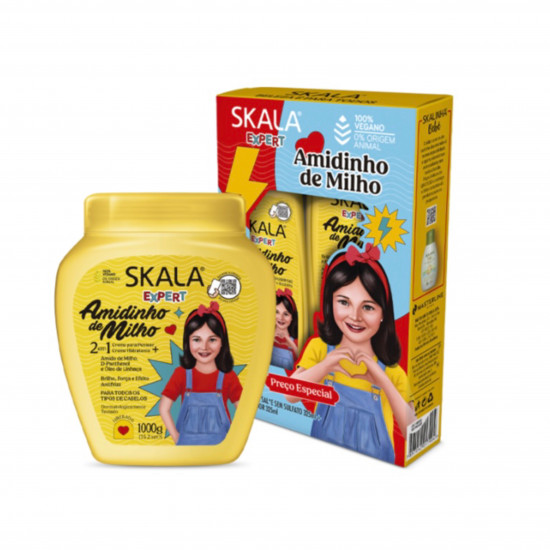 مجموعة سكالا اكسبرت اميدينهو دي ميلهو للأطفال شامبو + بلسم 325 مل مجموعة سكالا اكسبرت اميدينهو دي ميلهو للأطفال شامبو + بلسم 325 مل