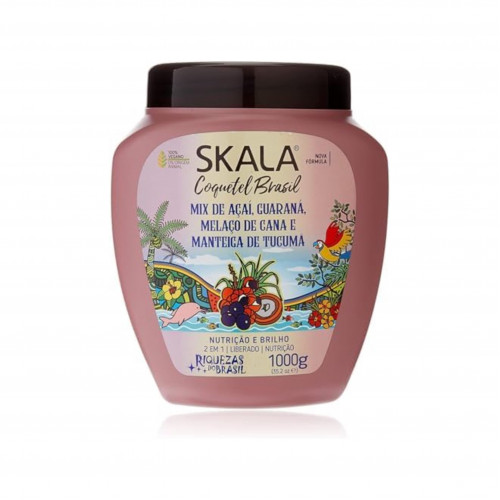 كريم معالجة الشعر كوكتيل برازيلي  من سكالا 1000 غرام
