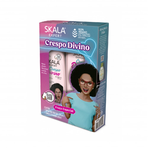شامبو وبلسم كريسبو للشعر المجعد جدا من سكالا 325مل شامبو وبلسم كريسبو للشعر المجعد جدا من سكالا 325مل