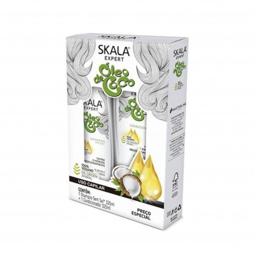سكالا إكسبرت مجموعة شامبو وبلسم زيت جوز الهند 325مل سكالا إكسبرت مجموعة شامبو وبلسم زيت جوز الهند 325مل